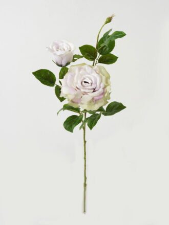 Artificial Flower 23*23*80cm Rose *2 single stem GS-39123015CONTI-R2 Single Flowers 3,000+ sqm showroom with thousands of artificial flowers, plants & trees ready for global sourcing.