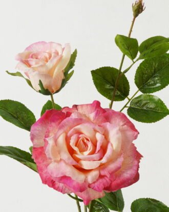 Artificial Flower 23*23*80cm Rose *2 single stem GS-39123015CONTI-R2 Single Flowers YeahFlower is one of Chinese leading OEM manufacturers and exporters , supplying the silk flowers, wholesale artificial trees