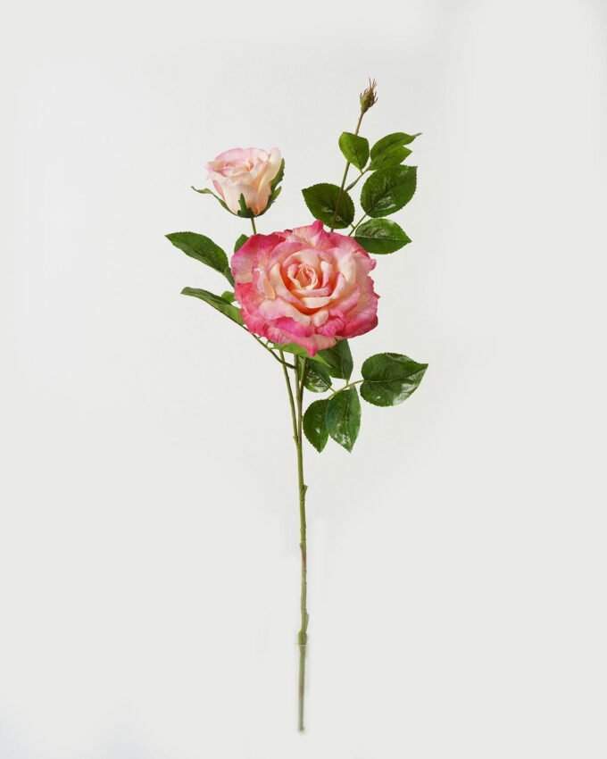 Artificial Flower 23*23*80cm Rose *2 single stem GS-39123015CONTI-R2 Single Flowers YeahFlower is one of Chinese leading OEM manufacturers and exporters , supplying the silk flowers, wholesale artificial trees