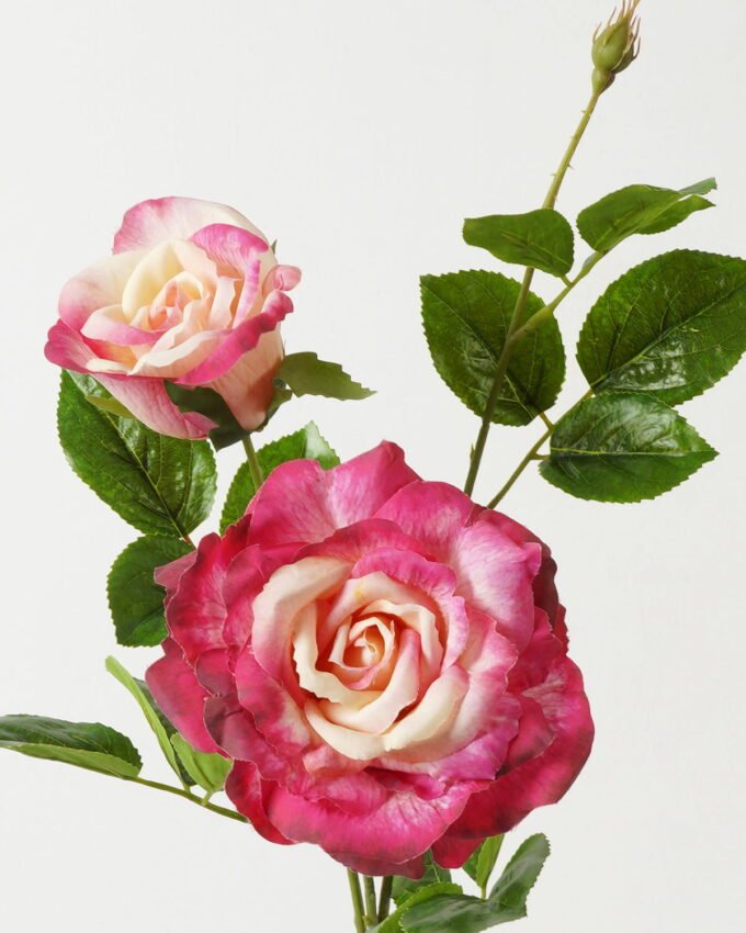 Artificial Flower 23*23*80cm Rose *2 single stem GS-39123015CONTI-R3 Single Flowers YeahFlower is one of Chinese leading OEM manufacturers and exporters , supplying the silk flowers, wholesale artificial trees