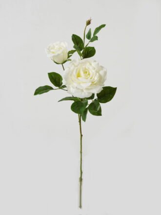 Artificial Flower 23*23*80cm Rose *2 single stem GS-39123015CONTI-R3 Single Flowers 3,000+ sqm showroom with thousands of artificial flowers, plants & trees ready for global sourcing.