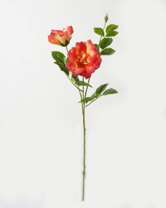 Artificial Flower 23*23*80cm Rose *2 single stem GS-39123016CONTI-R1 Single Flowers YeahFlower is one of Chinese leading OEM manufacturers and exporters , supplying the silk flowers, wholesale artificial trees