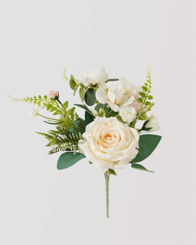 Artificial Flower Rose 5 bush GS-59223001CONTI_4 Artificial Flower 20*20*35cm Rose *5 bush GS-59223001CONTI Flowers Bush YeahFlower is one of Chinese leading OEM manufacturers and exporters , supplying the silk flowers, wholesale artificial trees