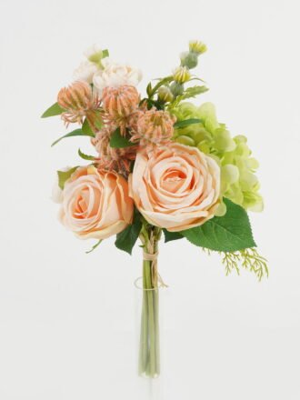 Artificial Flower 19*19*33cm  Rose hydrangea *5 bundle GS-27923036-C1 Bouquet 3,000+ sqm showroom with thousands of artificial flowers, plants & trees ready for global sourcing.