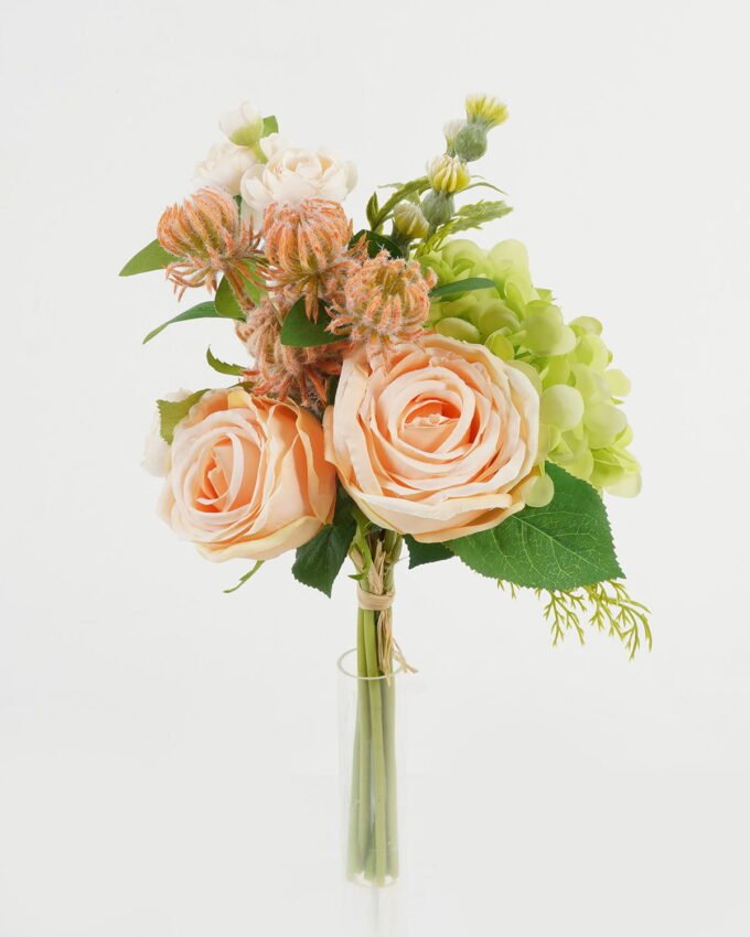 Artificial Flower 21*21*34cm Rose *7 bundle GS-27923035-C1 Bouquet YeahFlower is one of Chinese leading OEM manufacturers and exporters , supplying the silk flowers, wholesale artificial trees