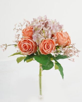 Artificial Flower 38*38*40cm Rose hydrangea *3  bundle GS-27923034-O1 Bouquet 3,000+ sqm showroom with thousands of artificial flowers, plants & trees ready for global sourcing.