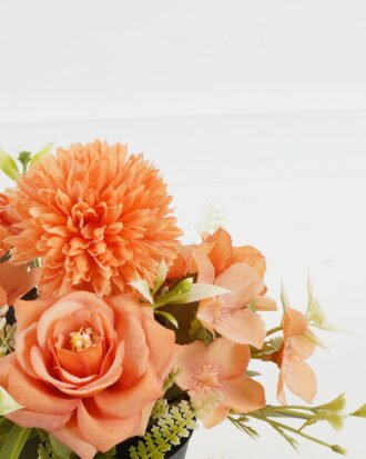 Artificial Flower 20*20*19cm Rose hydrangea in PP pot GS-03323031 Potted Flowers&Plants YeahFlower is one of Chinese leading OEM manufacturers and exporters , supplying the silk flowers, wholesale artificial trees