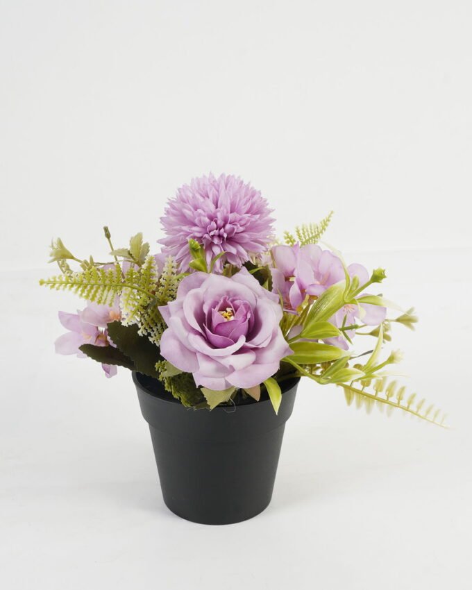 Artificial Flower Rose hydrangea in PP pot GS-03323031_6 Artificial Flower 20*20*19cm Rose hydrangea in PP pot GS-03323031 Potted Flowers&Plants YeahFlower is one of Chinese leading OEM manufacturers and exporters , supplying the silk flowers, wholesale artificial trees