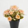 Artificial Flower 20*20*19cm Rose in PP pot GS-03323030 Potted Flowers&Plants YeahFlower is one of Chinese leading OEM manufacturers and exporters , supplying the silk flowers, wholesale artificial trees