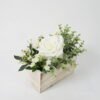 Artificial Flower 24*14*26cm Rose in wooden pot GS-03323020 Potted Flowers&Plants YeahFlower is one of Chinese leading OEM manufacturers and exporters , supplying the silk flowers, wholesale artificial trees