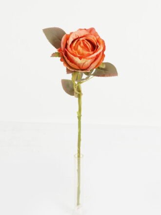Artificial Flower 12*12*44cm Rose single stem GS-68023007-R1 Single Flowers 3,000+ sqm showroom with thousands of artificial flowers, plants & trees ready for global sourcing.