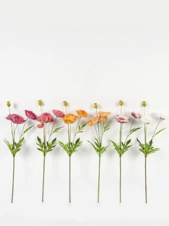 Artificial Flower 19*19*70cm Sakura bouquet single stem GS-39123002-P1 Single Flowers 3,000+ sqm showroom with thousands of artificial flowers, plants & trees ready for global sourcing.