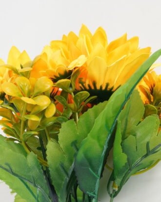 Artificial Flower 27*27*29cm Sunflower *7 bush GS-36623006CONTI Flowers Bush YeahFlower is one of Chinese leading OEM manufacturers and exporters , supplying the silk flowers, wholesale artificial trees Artificial Flower 27*27*29cm Sunflower *7 bush GS-36623006CONTI Flowers Bush YeahFlower is one of Chinese leading OEM manufacturers and exporters , supplying the silk flowers, wholesale artificial trees