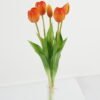 Artificial Flower 15*15*44cm Tulip *5 bundle GS-24523005-O2 Bouquet YeahFlower is one of Chinese leading OEM manufacturers and exporters , supplying the silk flowers, wholesale artificial trees