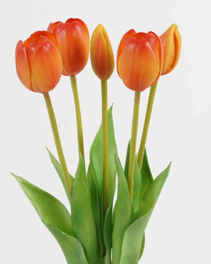 Artificial Flower 15*15*44cm Tulip *5 bundle GS-24523005-O2 Bouquet YeahFlower is one of Chinese leading OEM manufacturers and exporters , supplying the silk flowers, wholesale artificial trees