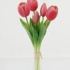 Artificial Flower 12*12*28cm Tulip *5 bundle GS-24523008-R1 Bouquet YeahFlower is one of Chinese leading OEM manufacturers and exporters , supplying the silk flowers, wholesale artificial trees