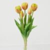 Artificial Flower Tulip 5 bundle GS-24523022-G1_2 Artificial Flower 15*15*38cm Tulip *5 bundle GS-24523022-G1 Bouquet YeahFlower is one of Chinese leading OEM manufacturers and exporters , supplying the silk flowers, wholesale artificial trees