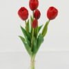 Artificial Flower 15*15*38cm Tulip *5 bundle GS-24523022-R1 Bouquet YeahFlower is one of Chinese leading OEM manufacturers and exporters , supplying the silk flowers, wholesale artificial trees