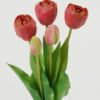 Artificial Flower 15*15*38cm Tulip *5 bundle GS-24523022-R2 Bouquet YeahFlower is one of Chinese leading OEM manufacturers and exporters , supplying the silk flowers, wholesale artificial trees