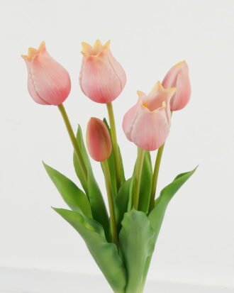 Artificial Flower 15*15*39cm Tulip *5 bush GS-24523013-P2 Bouquet 3,000+ sqm showroom with thousands of artificial flowers, plants & trees ready for global sourcing.