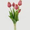 Artificial Flower 15*15*39cm Tulip *5 bush GS-24523013-R2 Bouquet YeahFlower is one of Chinese leading OEM manufacturers and exporters , supplying the silk flowers, wholesale artificial trees