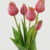 Artificial Flower 15*15*39cm Tulip *5 bush GS-24523013-R2 Bouquet YeahFlower is one of Chinese leading OEM manufacturers and exporters , supplying the silk flowers, wholesale artificial trees