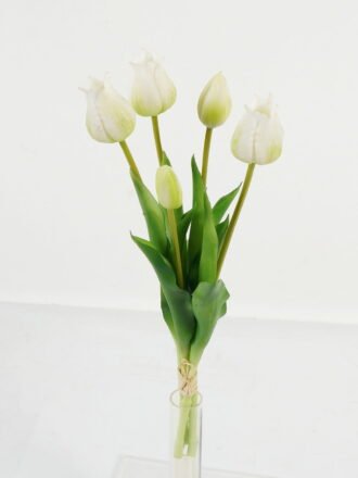 Artificial Flower 15*15*39cm Tulip *5 bush GS-24523013-R2 Bouquet 3,000+ sqm showroom with thousands of artificial flowers, plants & trees ready for global sourcing.