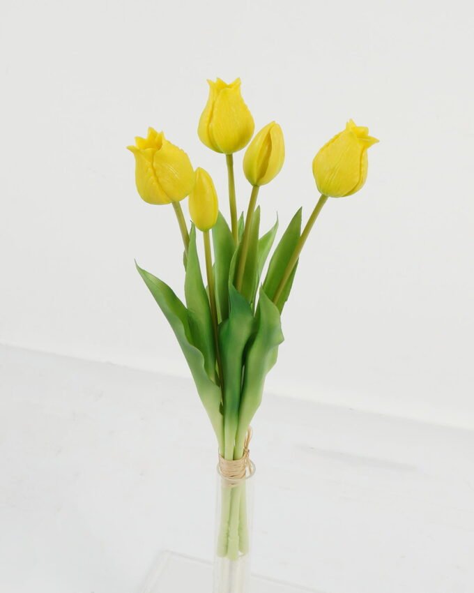 Artificial Flower 15*15*39cm Tulip *5 bush GS-24523013-Y2 Bouquet YeahFlower is one of Chinese leading OEM manufacturers and exporters , supplying the silk flowers, wholesale artificial trees