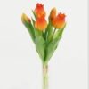 Artificial Flower 15*15*31cm Tulip *5 bush GS-24523014-O1 Bouquet YeahFlower is one of Chinese leading OEM manufacturers and exporters , supplying the silk flowers, wholesale artificial trees