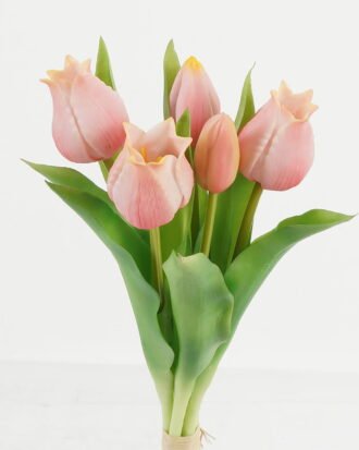 Artificial Flower 15*15*31cm Tulip *5 bush GS-24523014-P2 Bouquet 3,000+ sqm showroom with thousands of artificial flowers, plants & trees ready for global sourcing.