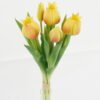 Artificial Flower 15*15*31cm Tulip *5 bush GS-24523014-Y3 Bouquet YeahFlower is one of Chinese leading OEM manufacturers and exporters , supplying the silk flowers, wholesale artificial trees