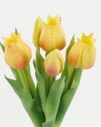 Artificial Flower 15*15*31cm Tulip *5 bush GS-24523014-Y3 Bouquet 3,000+ sqm showroom with thousands of artificial flowers, plants & trees ready for global sourcing.