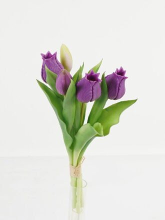 Artificial Flower 15*15*31cm Tulip *5 bush GS-24523014-Y3 Bouquet 3,000+ sqm showroom with thousands of artificial flowers, plants & trees ready for global sourcing.