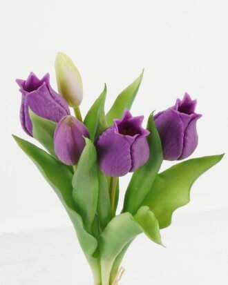 Artificial Flower 15*15*31cm Tulip *5 bush GS-24523014-Z1 Bouquet 3,000+ sqm showroom with thousands of artificial flowers, plants & trees ready for global sourcing.