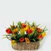 Artificial Flower 25*19*19cm Tulip in Basket GS-03322087-Z1 Potted Flowers&Plants YeahFlower is one of Chinese leading OEM manufacturers and exporters , supplying the silk flowers, wholesale artificial trees