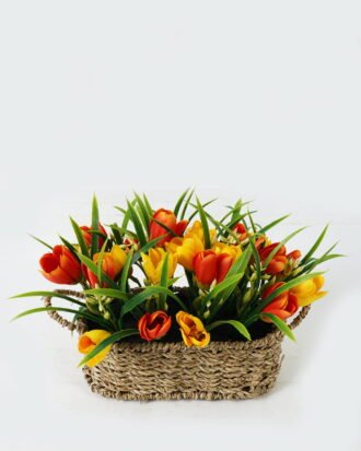 Artificial Flower 25*19*19cm Tulip in Basket GS-03322087-Z1 Potted Flowers&Plants YeahFlower is one of Chinese leading OEM manufacturers and exporters , supplying the silk flowers, wholesale artificial trees Artificial Flower 25*19*19cm Tulip in Basket GS-03322087-Z1 Potted Flowers&Plants YeahFlower is one of Chinese leading OEM manufacturers and exporters , supplying the silk flowers, wholesale artificial trees
