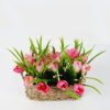 Artificial Flower 25*19*19cm Tulip in Basket GS-03322087 Potted Flowers&Plants YeahFlower is one of Chinese leading OEM manufacturers and exporters , supplying the silk flowers, wholesale artificial trees