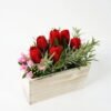 Artificial Flower Tulip in Wooden pot GS-03323019-W1_6 Artificial Flower 24*14*25cm Tulip in Wooden pot GS-03323019-W1 Potted Flowers&Plants YeahFlower is one of Chinese leading OEM manufacturers and exporters , supplying the silk flowers, wholesale artificial trees