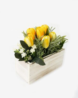 Artificial Flower 24*14*25cm Tulip in Wooden pot GS-03323019-W1 Potted Flowers&Plants YeahFlower is one of Chinese leading OEM manufacturers and exporters , supplying the silk flowers, wholesale artificial trees Artificial Flower 24*14*25cm Tulip in Wooden pot GS-03323019-W1 Potted Flowers&Plants YeahFlower is one of Chinese leading OEM manufacturers and exporters , supplying the silk flowers, wholesale artificial trees