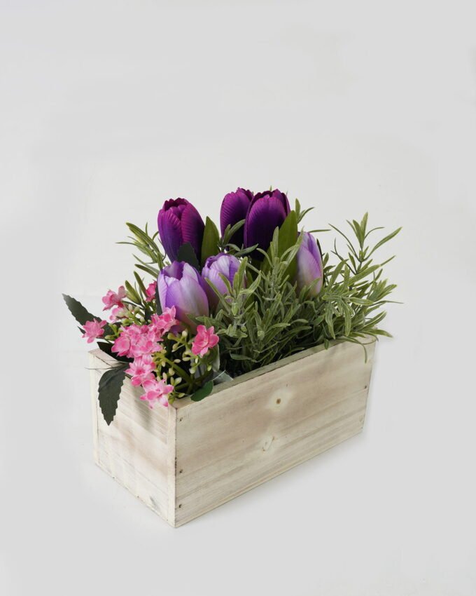 Artificial Flower Tulip in Wooden pot GS-03323019-W1_9 Artificial Flower 24*14*25cm Tulip in Wooden pot GS-03323019-W1 Potted Flowers&Plants YeahFlower is one of Chinese leading OEM manufacturers and exporters , supplying the silk flowers, wholesale artificial trees