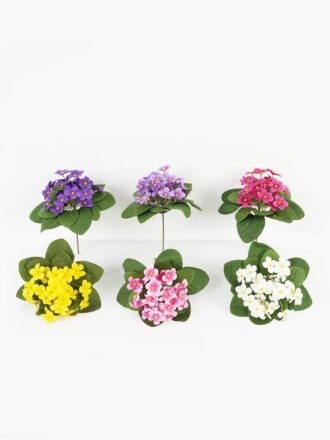 Artificial Flower 20*20*20cm Violet single stem GS-70123048CONTI-W1 Potted Flowers&Plants 3,000+ sqm showroom with thousands of artificial flowers, plants & trees ready for global sourcing.