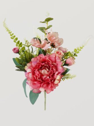 Artificial Flower 19*19*32cm peony *5 bush GS-59223002CONTI-C1 Flowers Bush 3,000+ sqm showroom with thousands of artificial flowers, plants & trees ready for global sourcing.