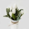 Artificial Flower tulip in Glass GS-03319201-W1_2 Artificial Flower 20*20*26.5cm tulip in Glass GS-03319201-W1 Potted Flowers&Plants YeahFlower is one of Chinese leading OEM manufacturers and exporters , supplying the silk flowers, wholesale artificial trees