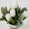 Artificial Flower tulip in Glass GS-03319201-W1_4 Artificial Flower 20*20*26.5cm tulip in Glass GS-03319201-W1 Potted Flowers&Plants YeahFlower is one of Chinese leading OEM manufacturers and exporters , supplying the silk flowers, wholesale artificial trees