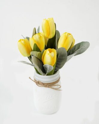 Artificial Flower 20*20*26.5cm tulip in Glass GS-03319201-Y2 Potted Flowers&Plants YeahFlower is one of Chinese leading OEM manufacturers and exporters , supplying the silk flowers, wholesale artificial trees