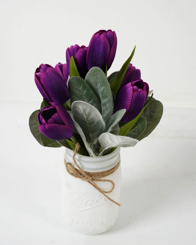 Artificial Flower 20*20*26.5cm tulip in Glass GS-03319201-Y2 Potted Flowers&Plants YeahFlower is one of Chinese leading OEM manufacturers and exporters , supplying the silk flowers, wholesale artificial trees
