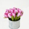 Artificial Flower 14*14*18.5cm tulip in Tin pot GS-03319087-W2 Potted Flowers&Plants YeahFlower is one of Chinese leading OEM manufacturers and exporters , supplying the silk flowers, wholesale artificial trees
