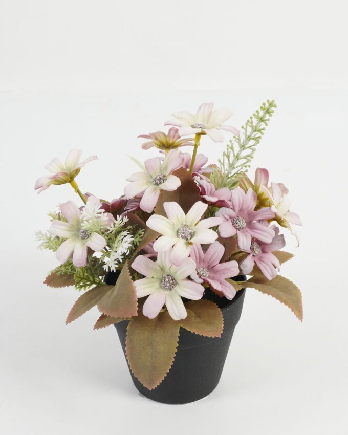 Artificial Table Plants 17*17*18cm Daisy in PP pot GS-03323045-P2 Potted Flowers&Plants YeahFlower is one of Chinese leading OEM manufacturers and exporters , supplying the silk flowers, wholesale artificial trees