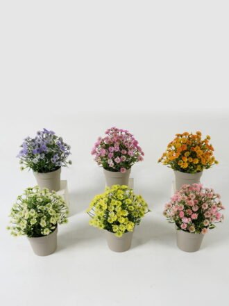 Artificial Table Plants  GS-05523036CONTI Potted Flowers&Plants 3,000+ sqm showroom with thousands of artificial flowers, plants & trees ready for global sourcing.