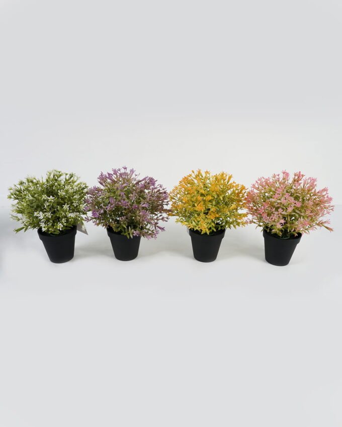 Artificial Table Plants 23*23*28cm Jasmine in PP pot GS-70423013CONTI Potted Flowers&Plants YeahFlower is one of Chinese leading OEM manufacturers and exporters , supplying the silk flowers, wholesale artificial trees